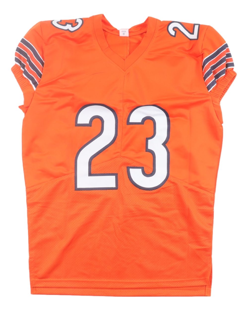 Devin Hester Chicago Signed Orange Pro-Cut Football Jersey BAS