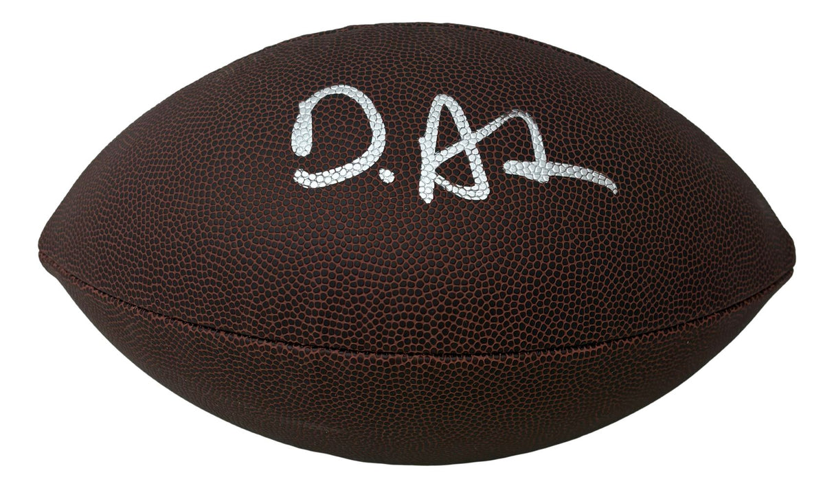 De'Von Achane Miami Dolphins Signed Wilson Super Grip Football BAS