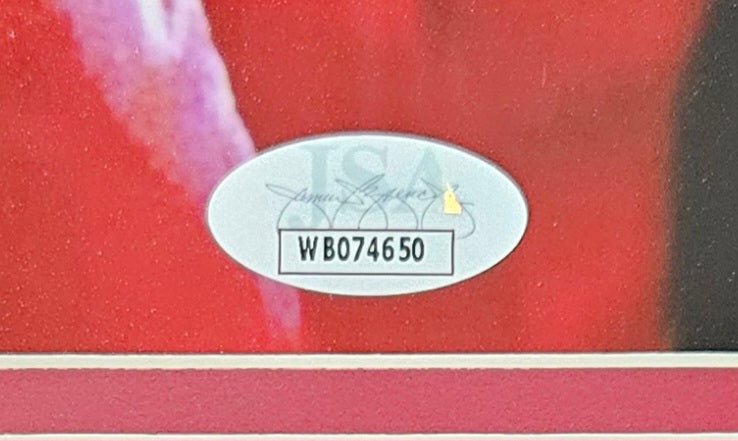 Dolph Lundgren Signed Framed 16x20 Rocky IV Photo Drago Inscribed JSA ITP - Sports Integrity