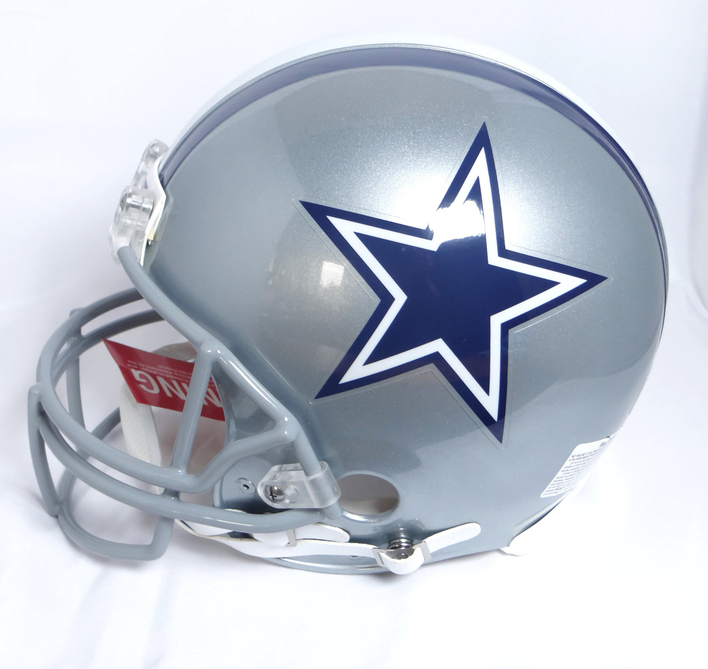 Deion Sanders Signed Dallas Cowboys Full Size Authentic Helmet w/ HOF -Beckett W *Black