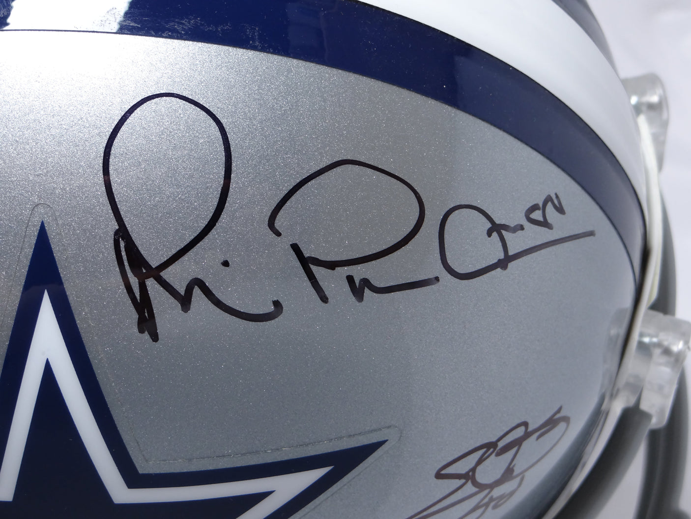 Aikman, E. Smith, Irvin Signed Cowboys F/S Helmet - JSA-W/Beckett/Prova Auth