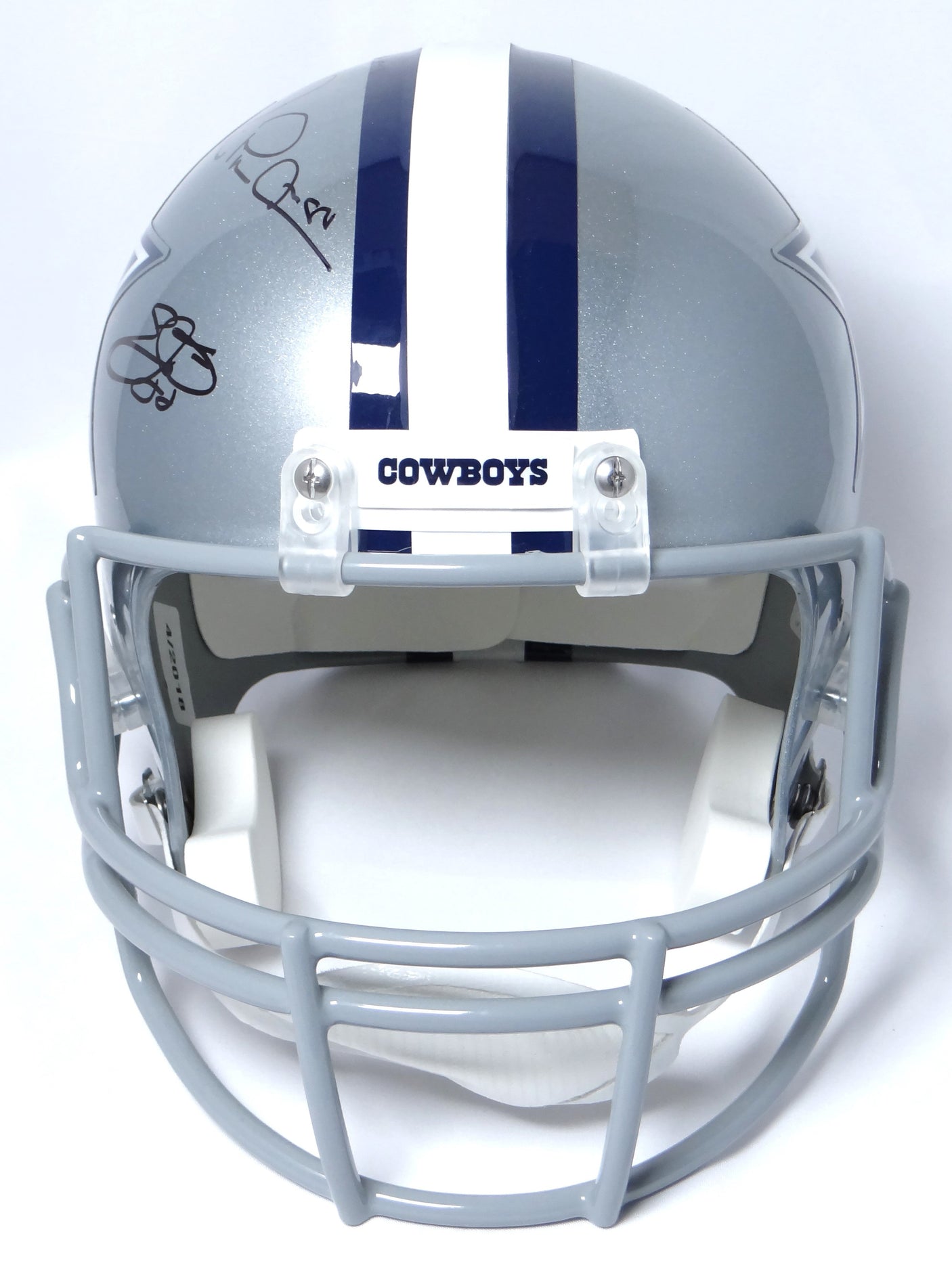 Aikman, E. Smith, Irvin Signed Cowboys F/S Helmet - JSA-W/Beckett/Prova Auth