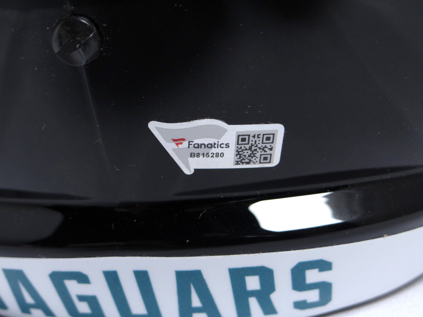 Trevor Lawrence Autographed Jaguars F/S Speed Helmet- Fanatics* Gold