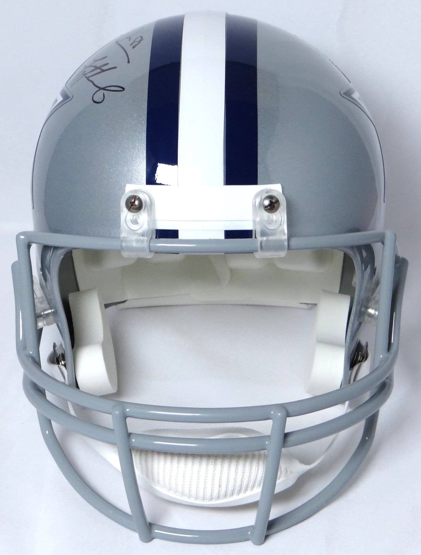 Aikman, E. Smith, Irvin Autographed Cowboys F/S Helmet - JSA-W/Prova Auth