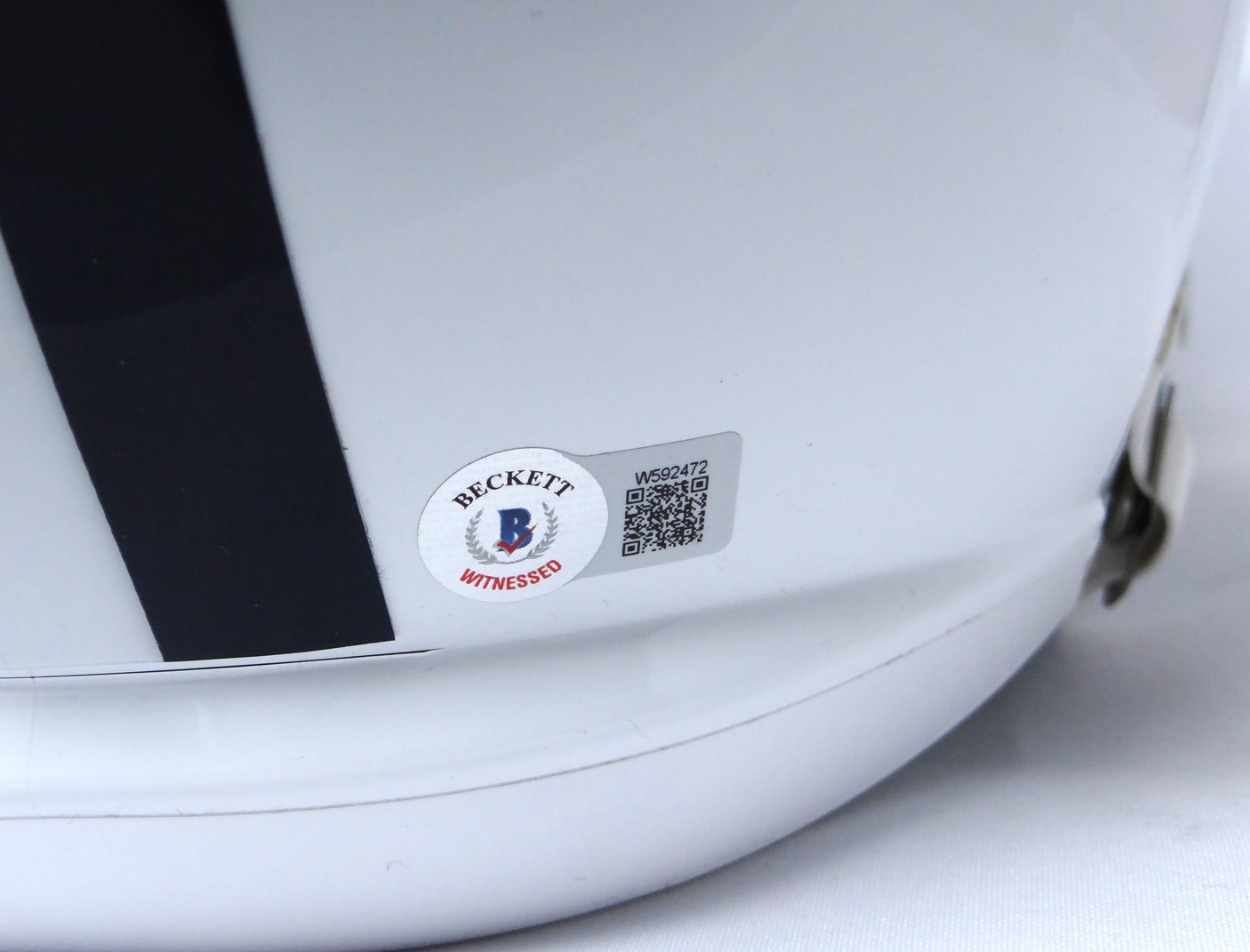 * Drew Pearson Roger Staubach Signed Cowboys F/S 60-63 Speed Helmet-Beckett W Holo