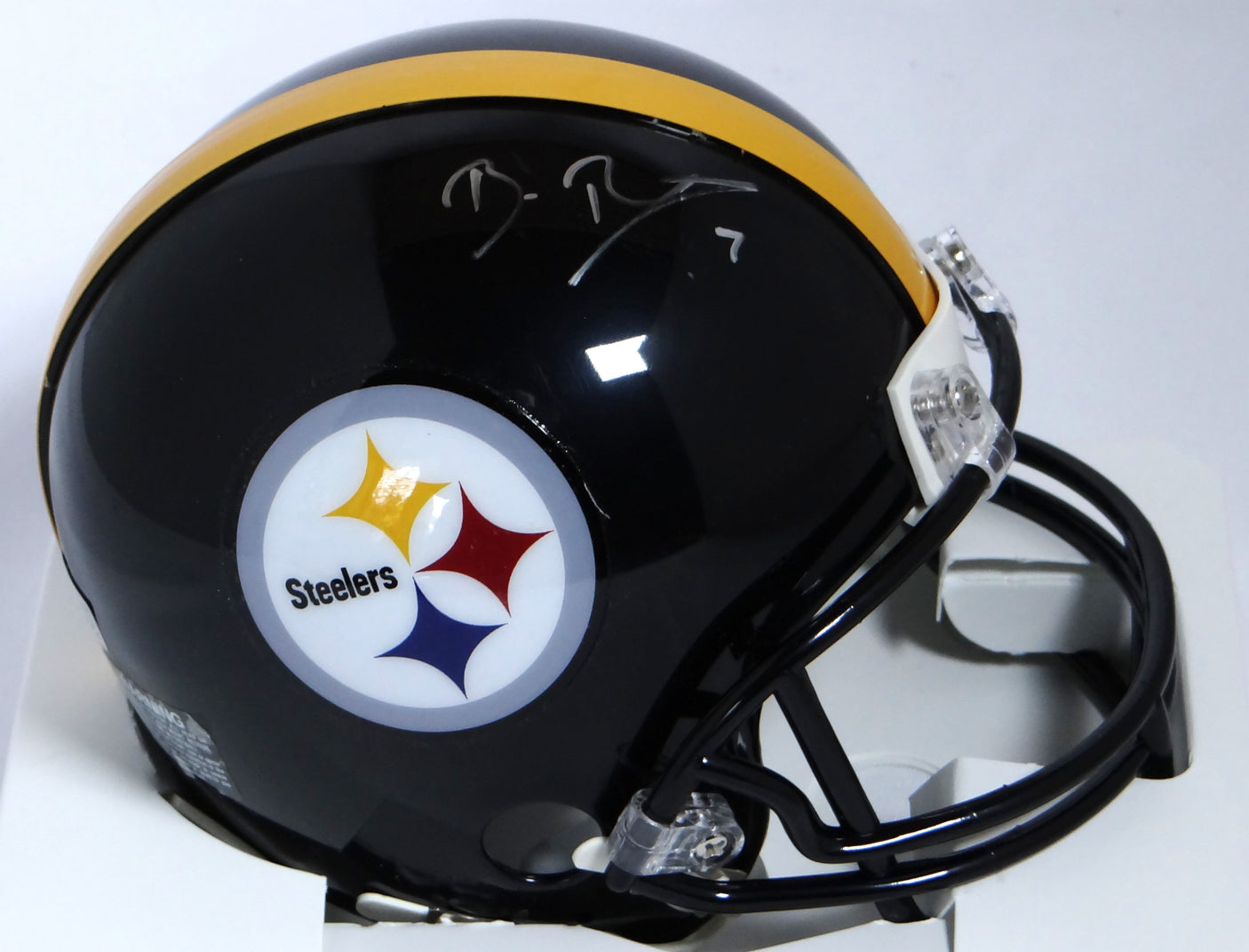 Ben Roethlisberger Autographed Pittsburgh Steelers Mini Helmet - Fanatics