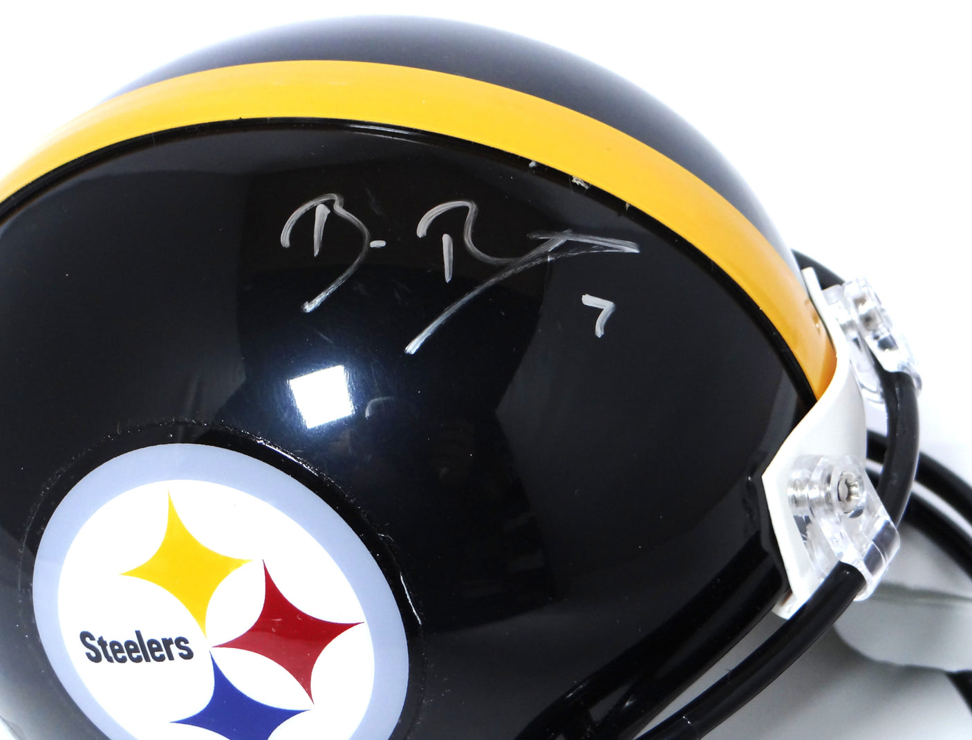 Ben Roethlisberger Autographed Pittsburgh Steelers Mini Helmet - Fanatics