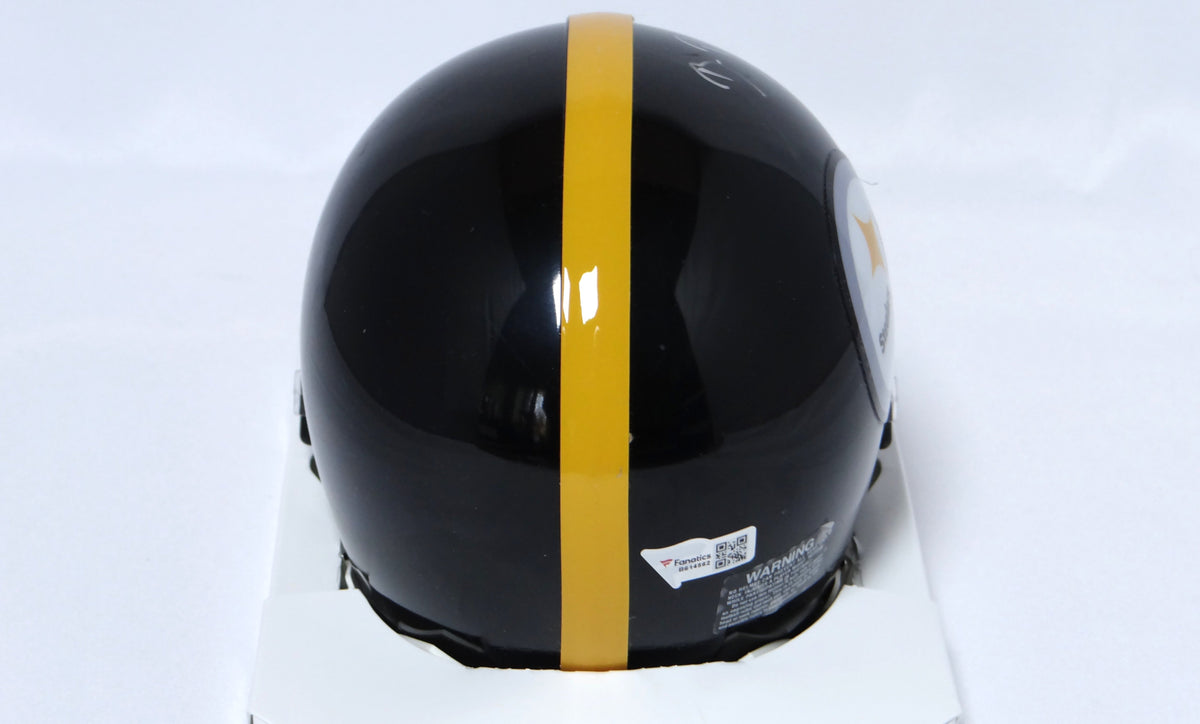 Ben Roethlisberger Autographed Pittsburgh Steelers Mini Helmet - Fanatics