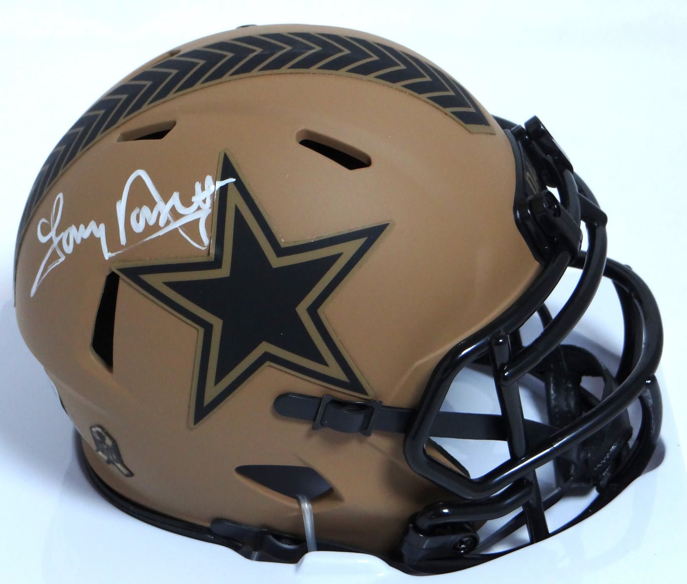 Tony Dorsett Autographed Cowboys 2023 STS Speed Mini Helmet-Beckett W Holo