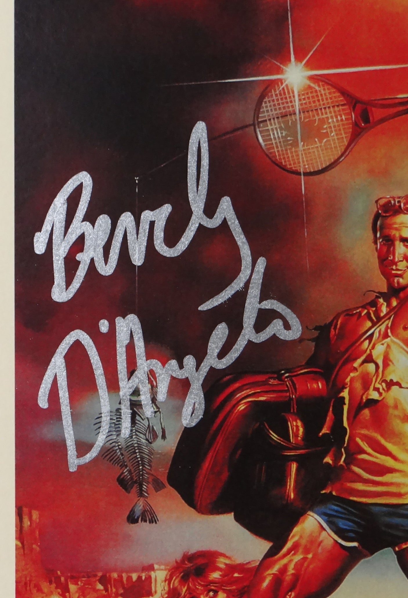 Chevy Chase & Beverly De'Angelo Auto 11x17 Vacation Movie Poster - Beckett Holo