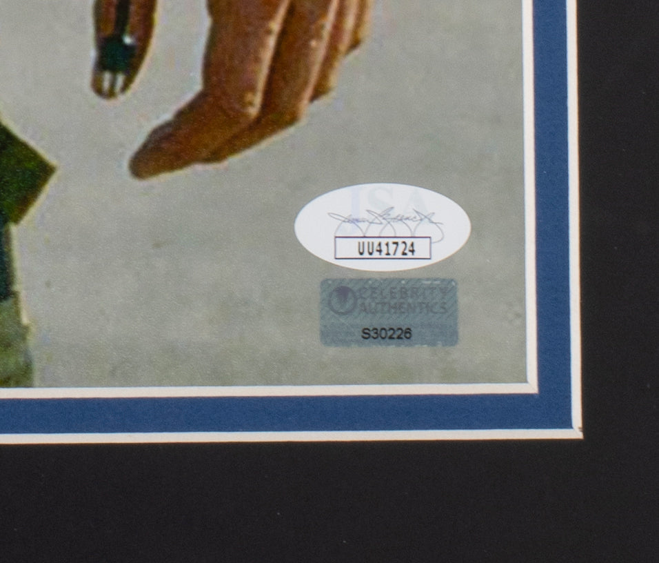 Val Kilmer Signed Framed 16x20 Top Gun Movie Photo JSA