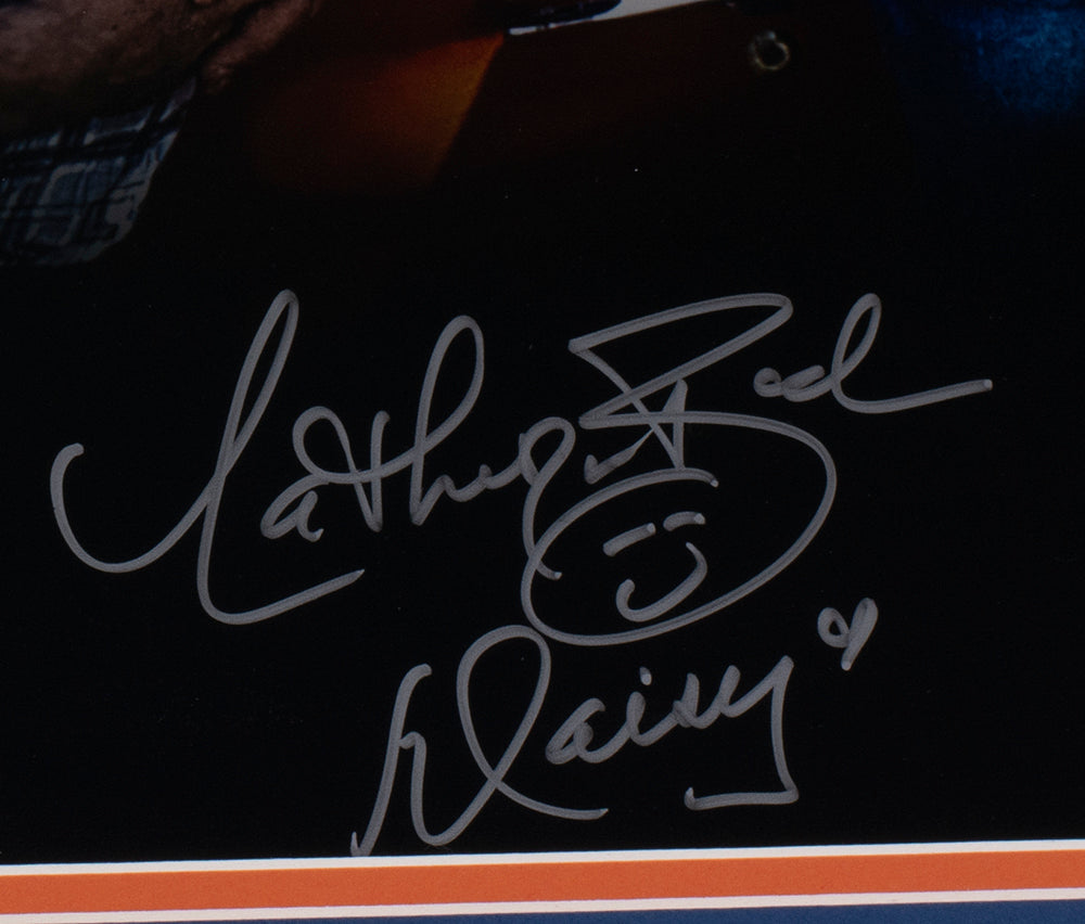 Schneider Wopat Bach Signed Framed 16x20 Dukes of Hazzard General Lee Photo JSA