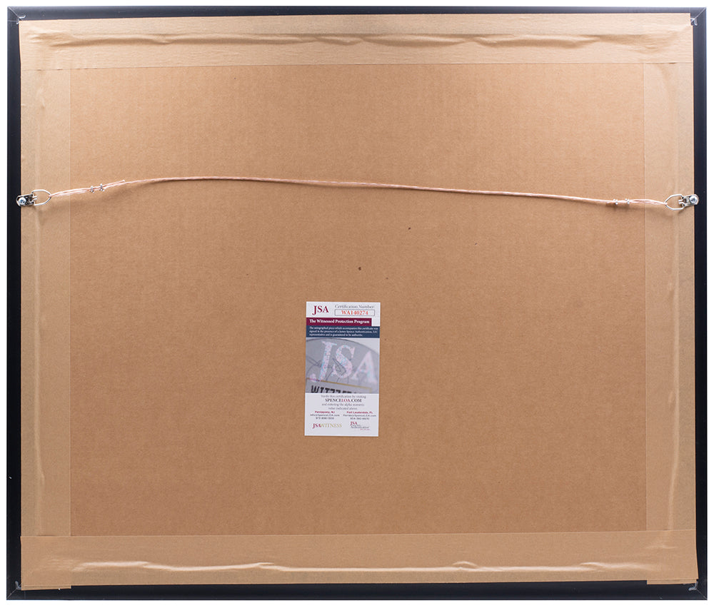 Schneider Wopat Bach Signed Framed 16x20 Dukes of Hazzard General Lee Photo JSA