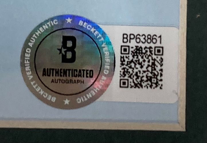 Dustin Johnson Signed Framed 11x14 PGA LIV Golf Photo BAS