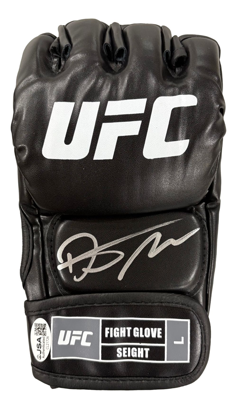 Dustin Poirier Signed MMA Fight Glove 2 JSA QR