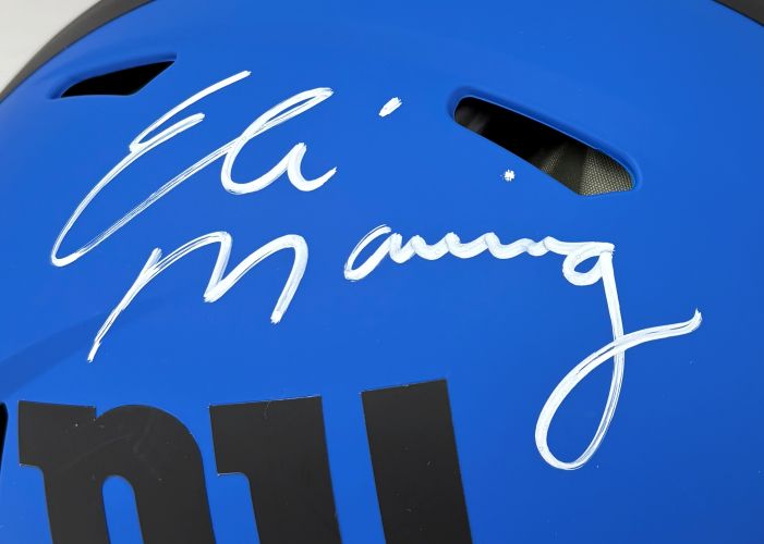 Eli Manning Signed New York Giants FS Rave Authentic Speed Helmet Fanatics