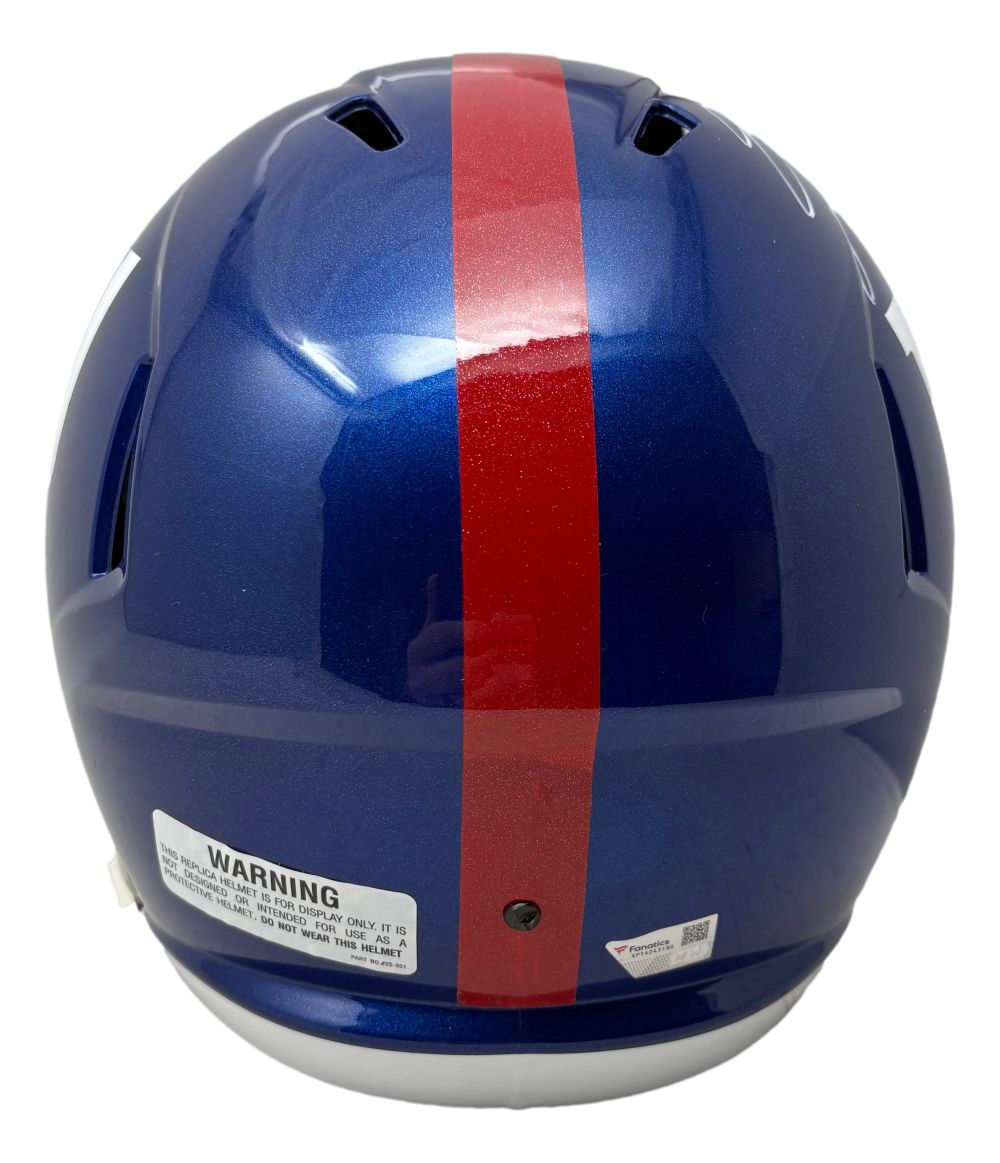 Eli Manning Signed New York Giants Full Size Speed Replica Helmet Fanatics