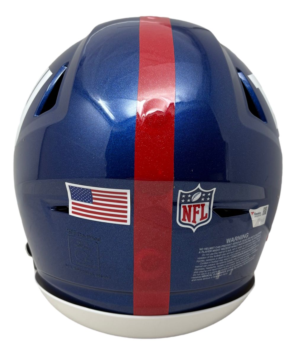 Eli Manning Signed New York Giants FS Authentic SpeedFlex Helmet Fanatics