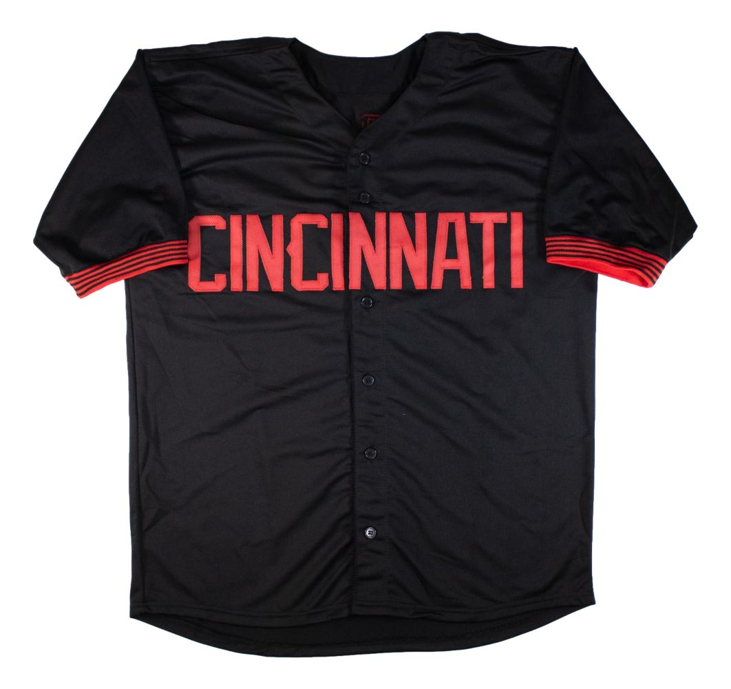 Elly De La Cruz Cincinnati Signed Black Baseball Jersey GTSM