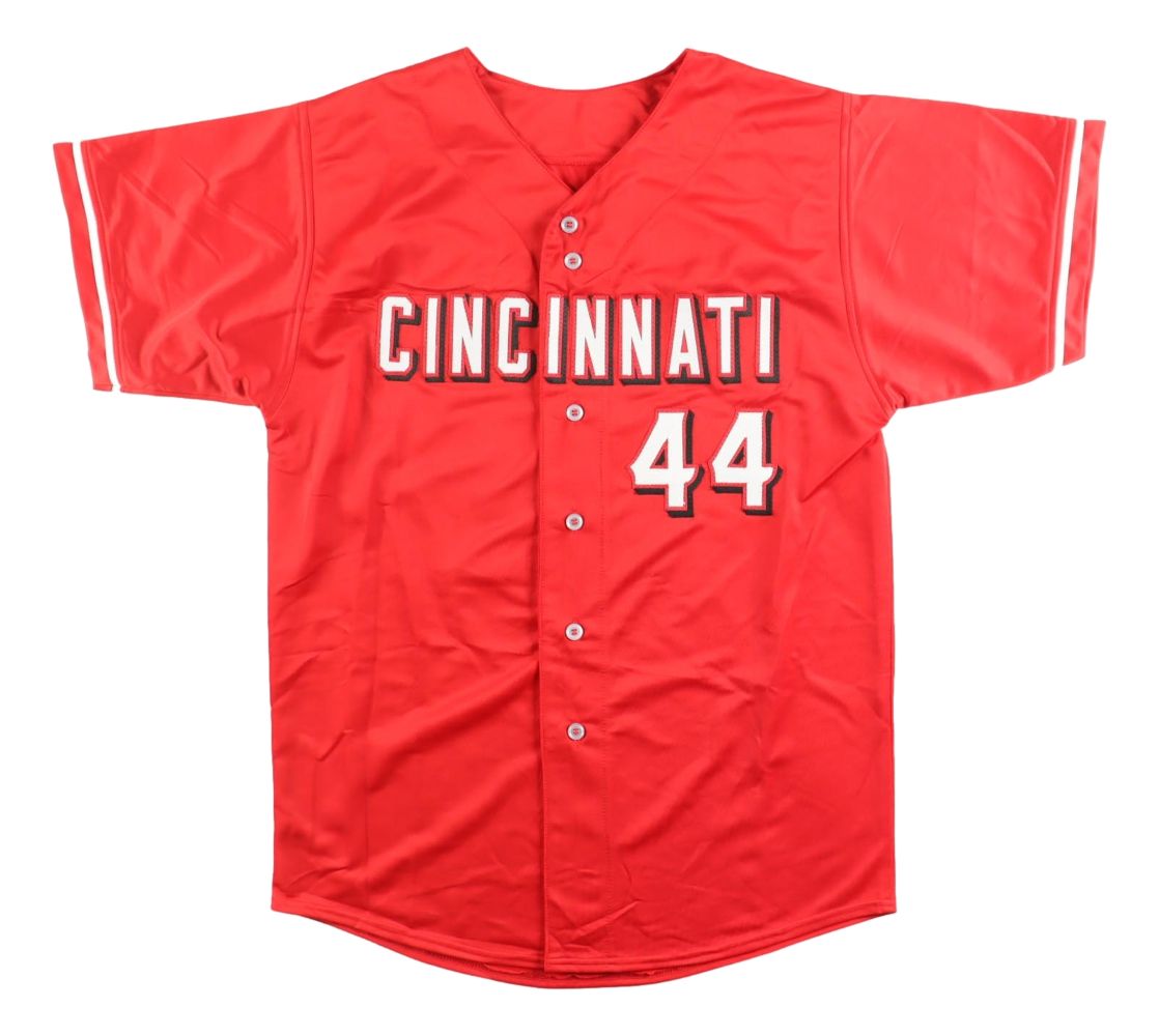 Elly De La Cruz Cincinnati Signed Red La Cocoa Baseball Jersey BAS