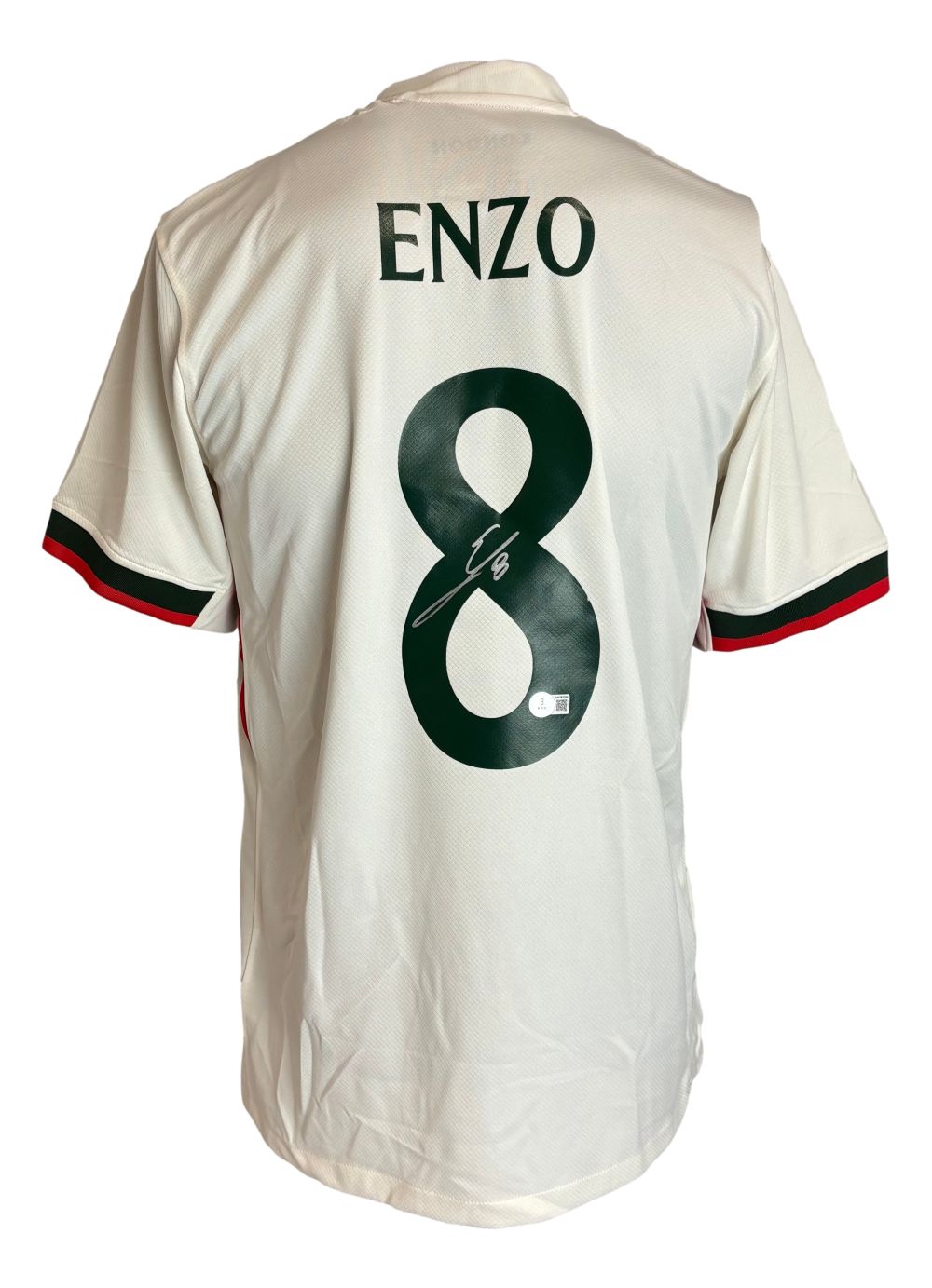 Enzo Fernandez Signed Chelsea FC Nike Soccer Jersey BAS