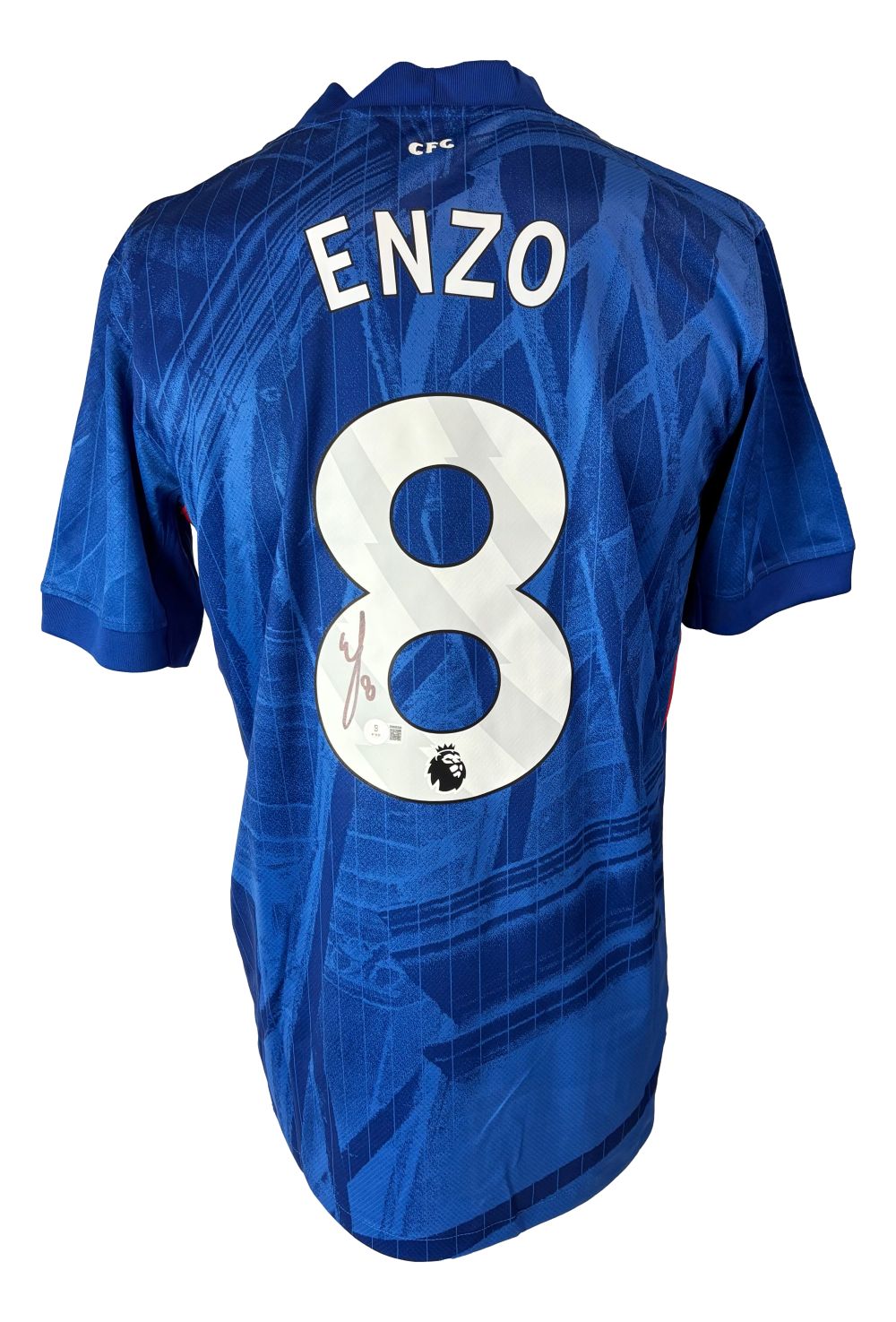 Enzo Fernandez Signed Chelsea FC Nike Soccer Jersey BAS