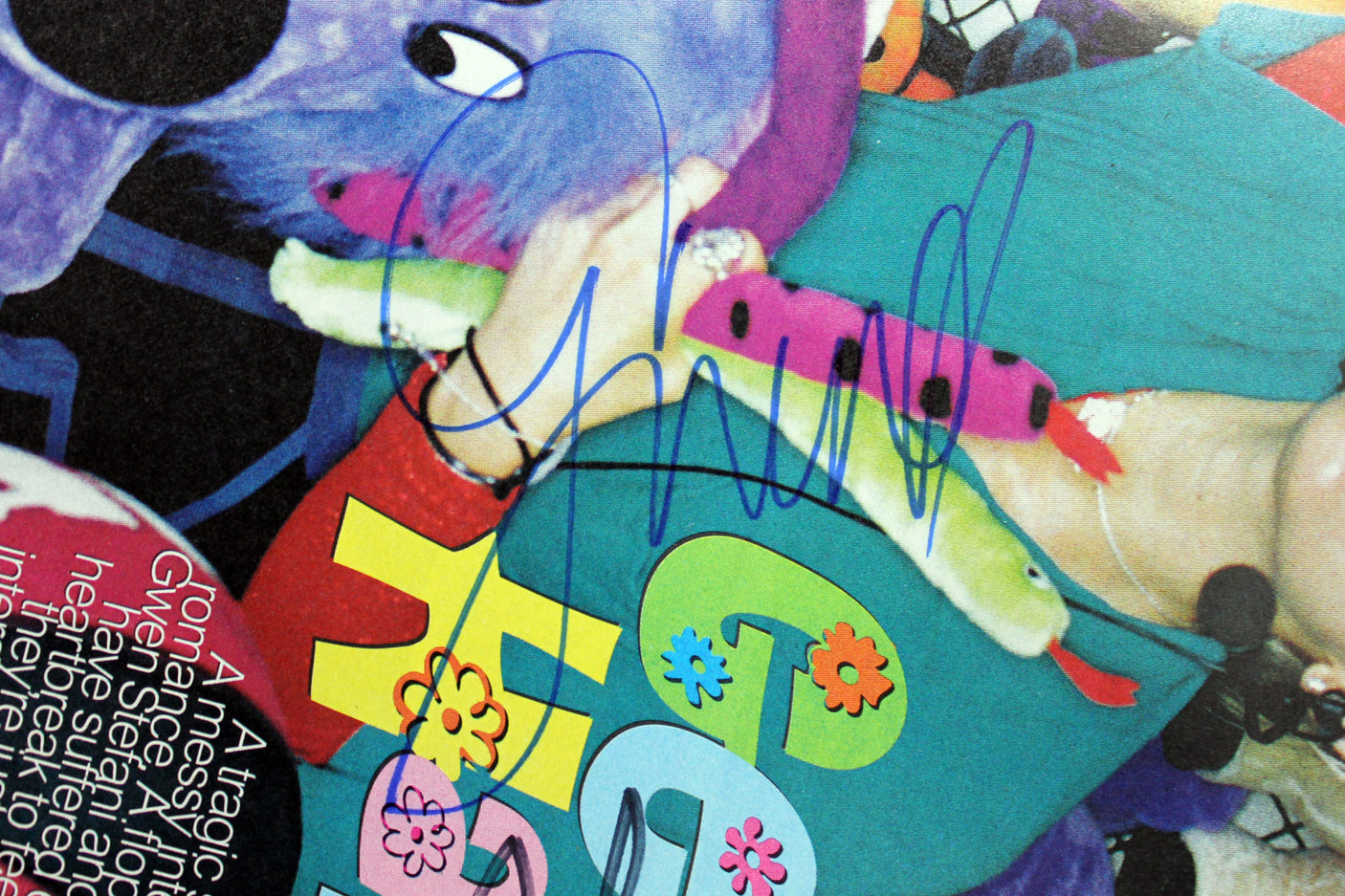 No Doubt (4) Stefani, Kanal, Dumont, Young Signed Spin Magazine PSA/DNA #AB10722