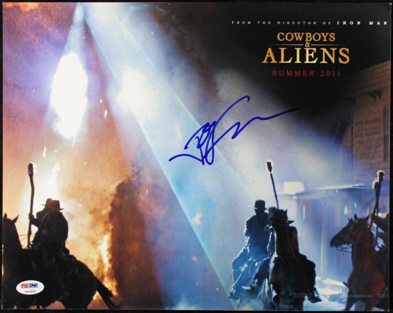 Jon Favreau Cowboys & Aliens Signed Authentic 11X14 Photo PSA/DNA #T50695