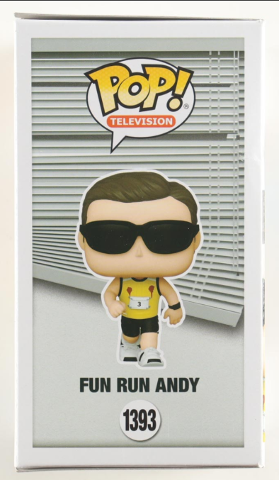 Ed Helms Signed "The Office" #1393 Fun Run Andy Funko Pop! - PSA