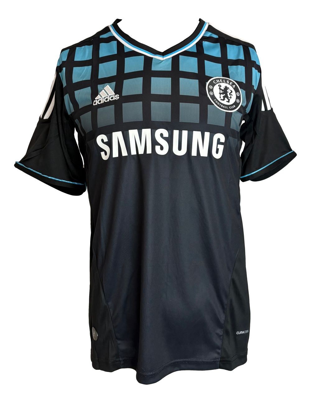 Fernando Torres Signed Chelsea Black Adidas Soccer Jersey BAS