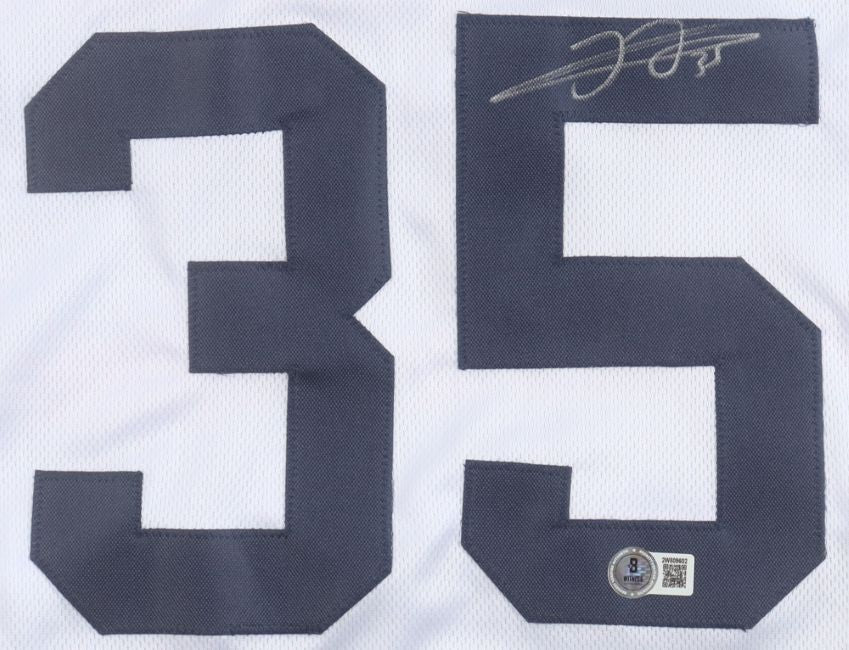 Frank Thomas Chicago Signed Alternate White Baseball Jersey BAS