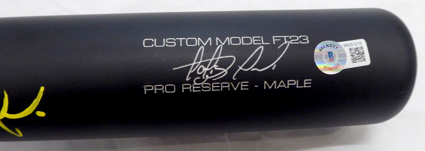 Fernando Tatis Autographed Victus Bat San Diego Padres (Smudged) Beckett BAS #WU51219
