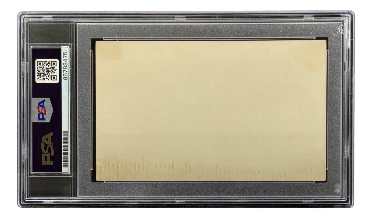 Gabby Hartnett Chicago Cubs Signed Index Card PSA/DNA