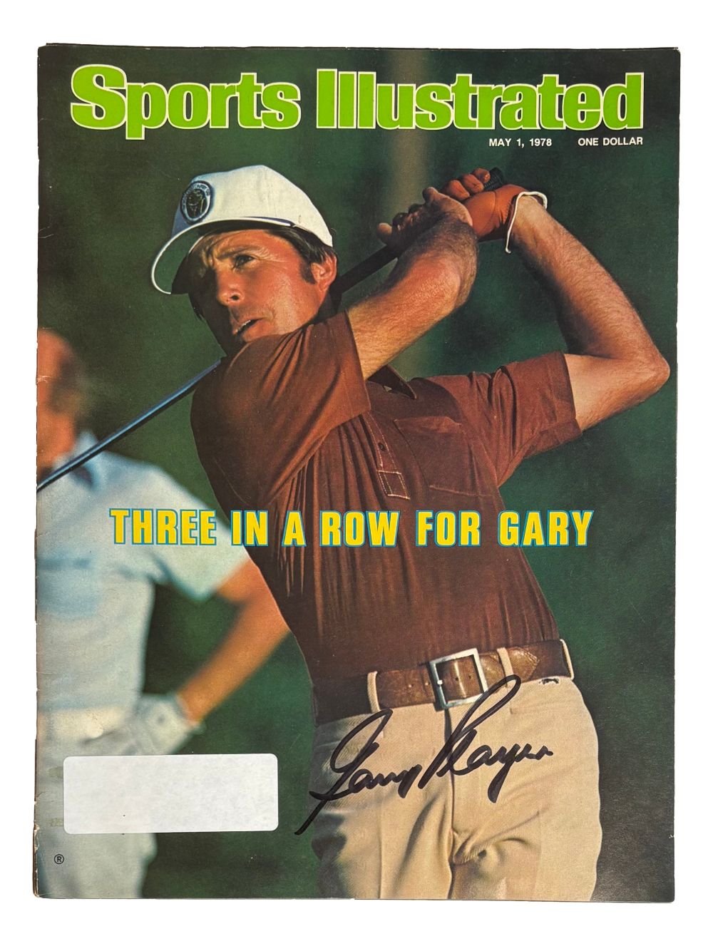 Gary Player Signed Sports Illustrated Magazine May 1 1978 PSA/DNA AP49583