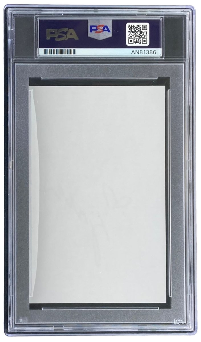 Gisele Bundchen Signed Slabbed Cut Signature PSA - Sports Integrity