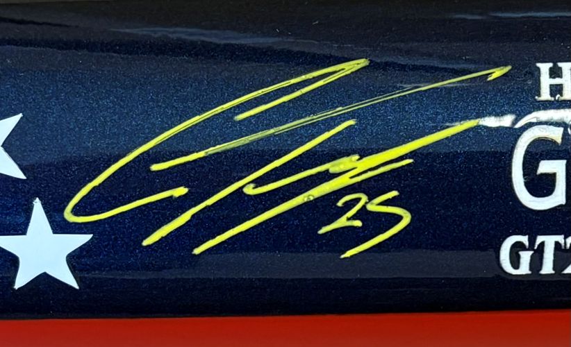 Gleyber Torres Detroit Tigers Signed Marucci GT25 Player Model Bat BAS