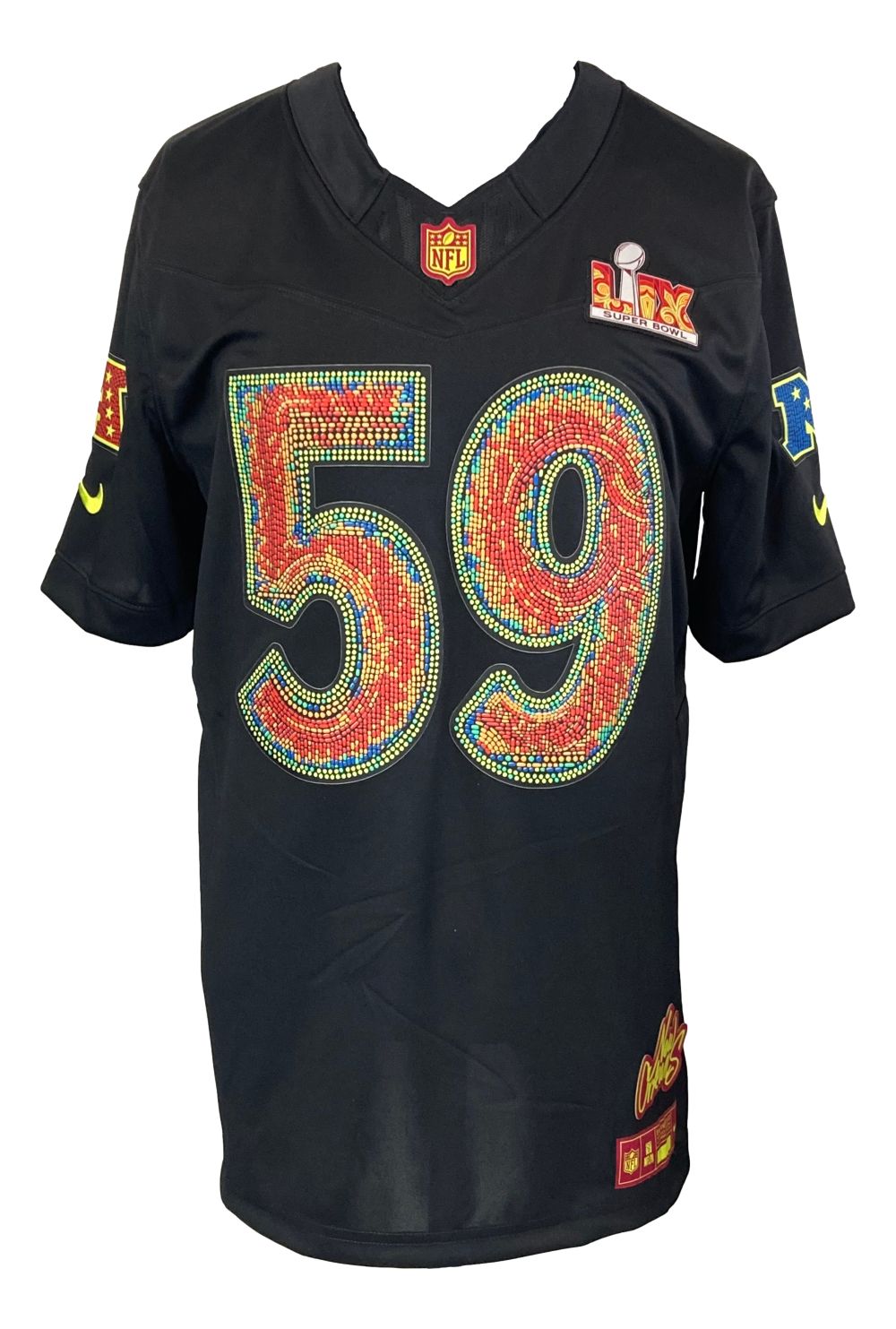 Graham Williams Signed Eagles Super Bowl 59 LIX Nike Ltd Jersey F Brady Mahomes BAS