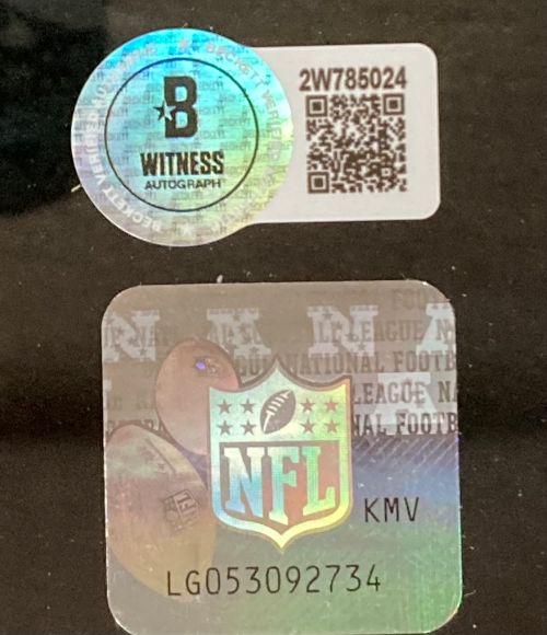 Graham Williams Signed Framed 16x20 Eagles Super Bowl Strip Sack Photo BAS