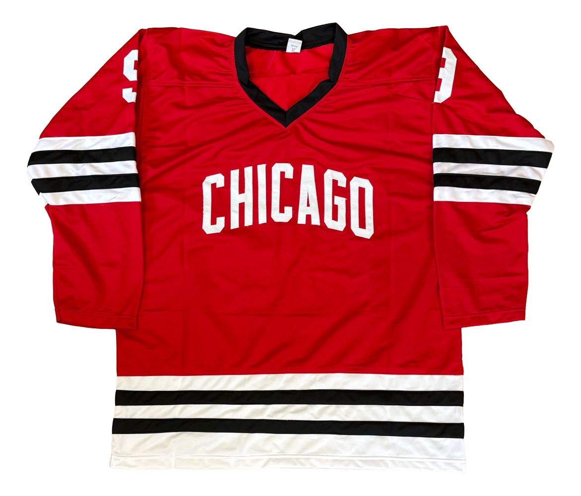 Bobby Hull Chicago Signed Red Hockey Jersey The Golden Jet PSA/DNA