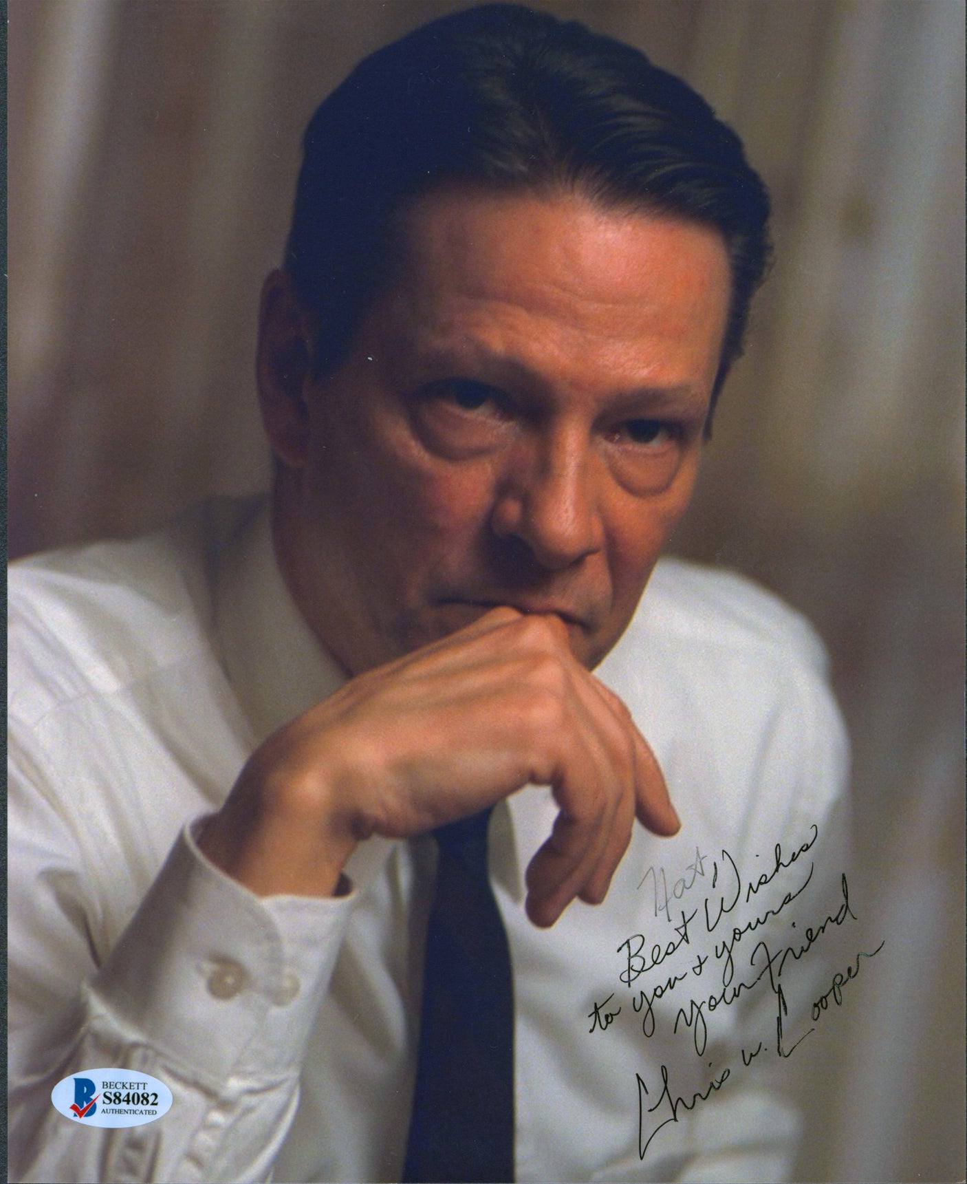 Chris Cooper Bourne Identity Authentic Signed 8x10 Photo Autographed BAS #S84082