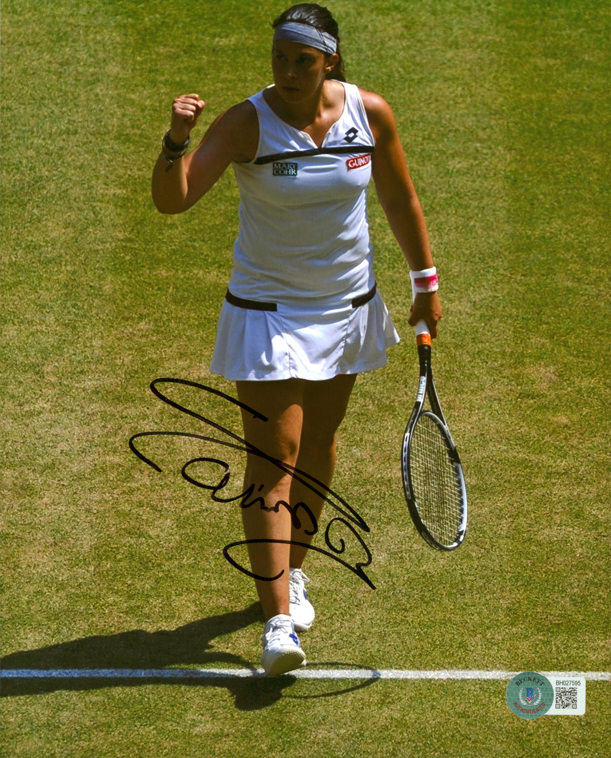 Marion Bartoli Authentic Signed 8x10 Photo Autographed BAS #BH027595