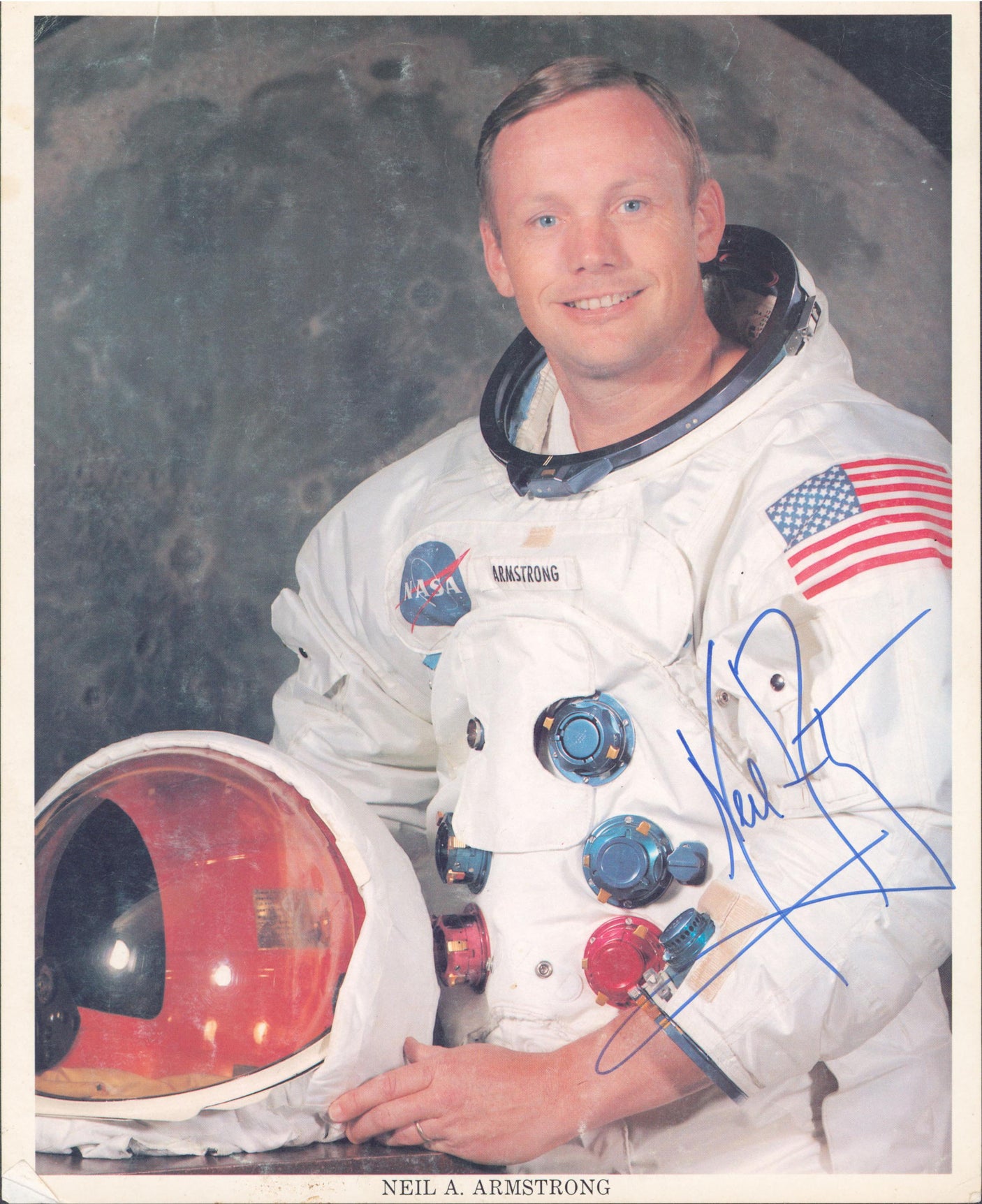 Neil Armstrong Apollo 11 Authentic Signed 8x10 Photo Autographed JSA #BB74822