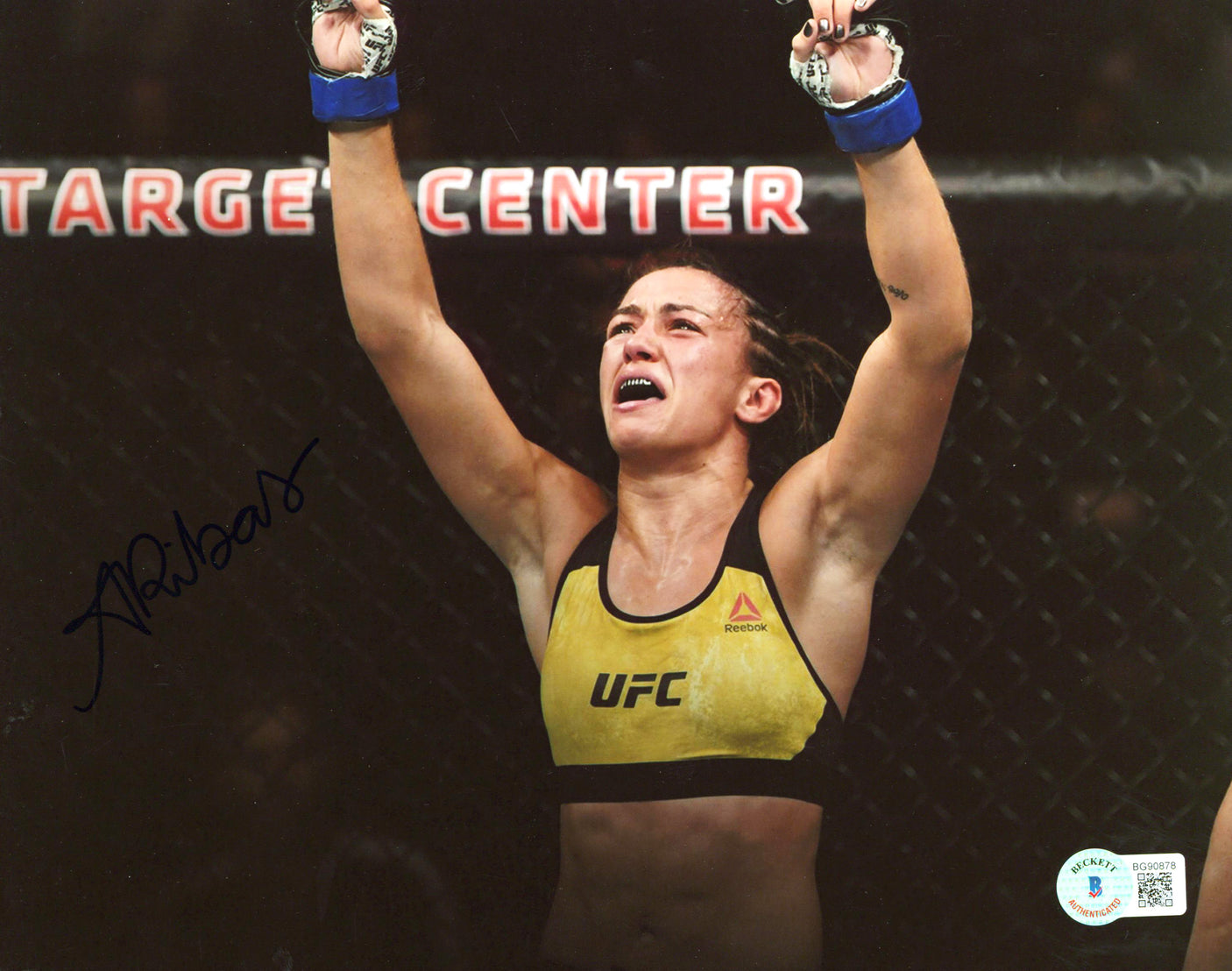 Amanda Ribas MMA Authentic Signed 8x10 Photo Autographed BAS #BG90878