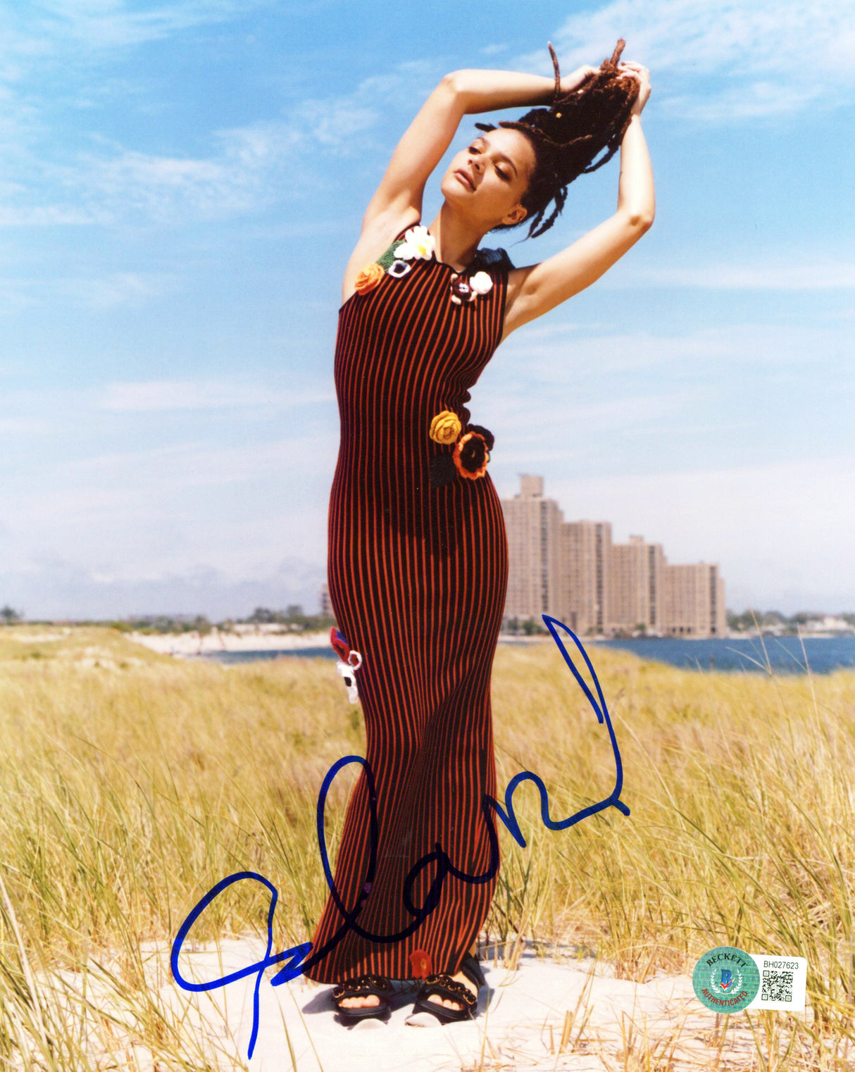 Sasha Lane American Honey Authentic Signed 8x10 Photo Autographed BAS #BH027623