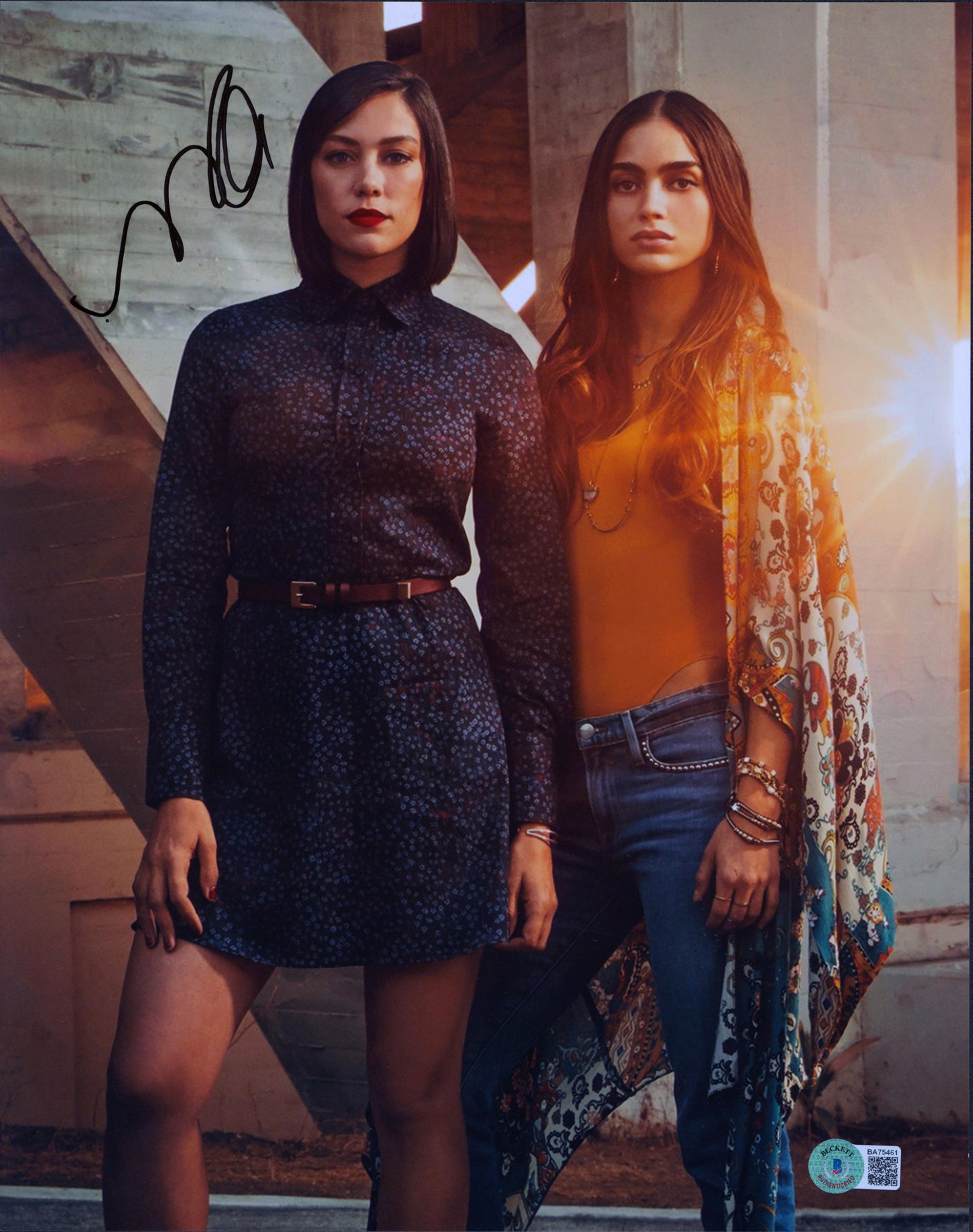 Mishel Prada Vida Authentic Signed 11x14 Photo Autographed BAS #BA75461