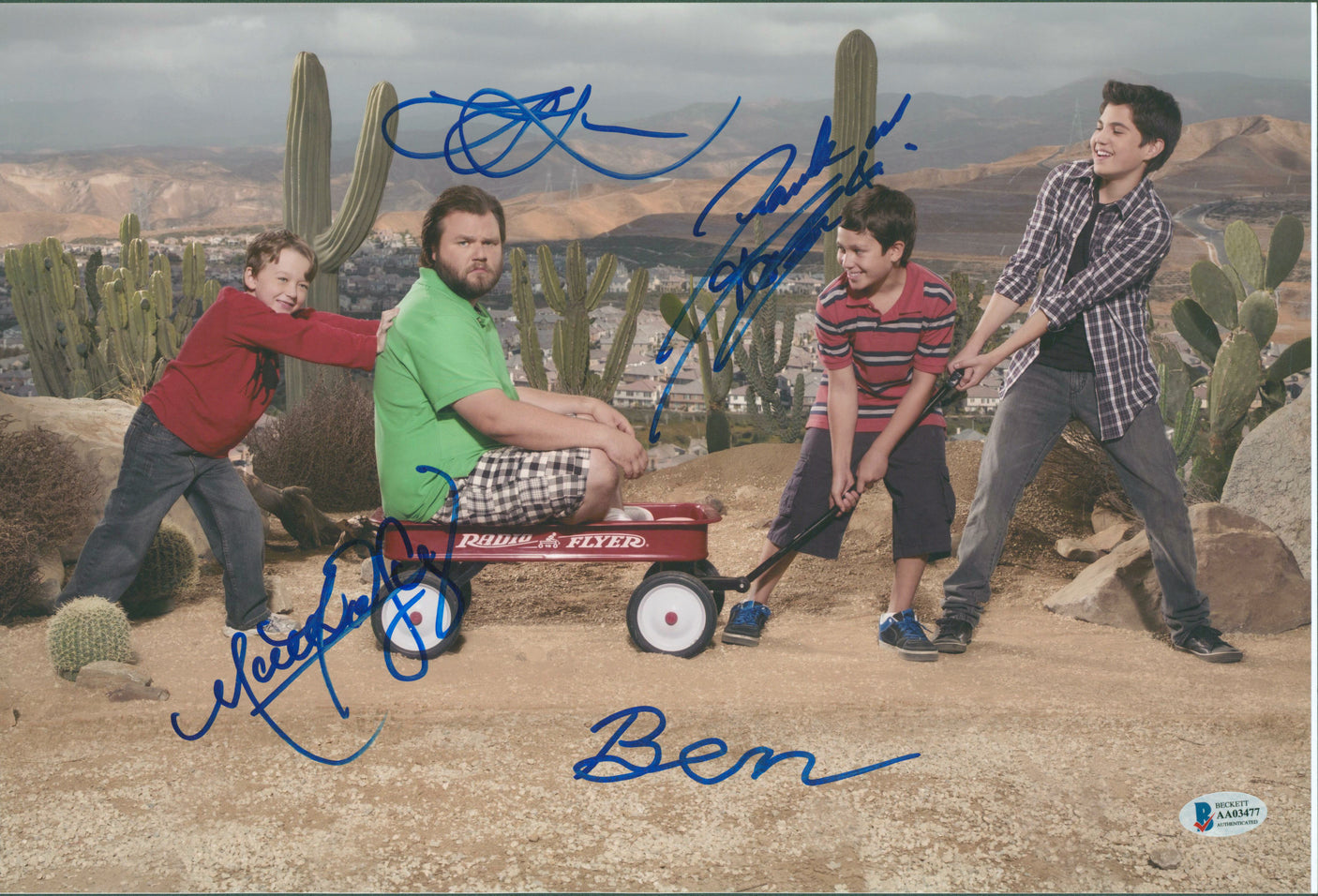 Sons Of Tucson (4) Labine, Dolce, Levy & Stockham Signed 10x15 Photo BAS AA03477