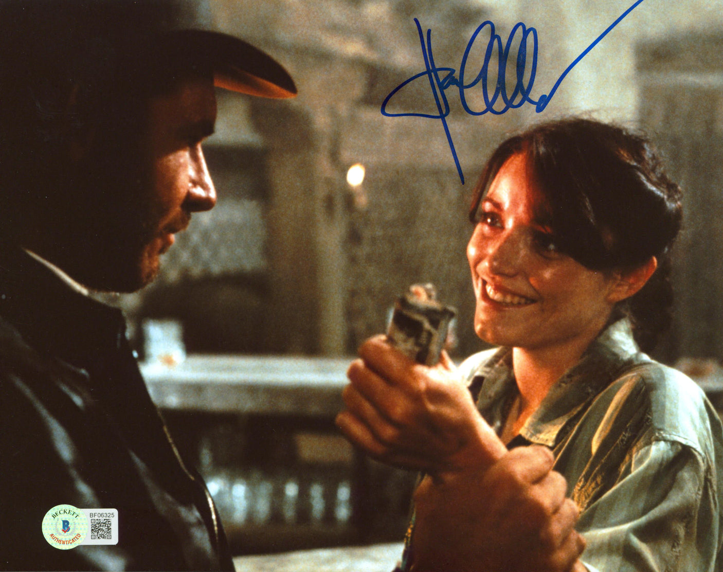 Karen Allen Indiana Jones Raiders of the Lost Ark Signed 8x10 Photo BAS #BF06325