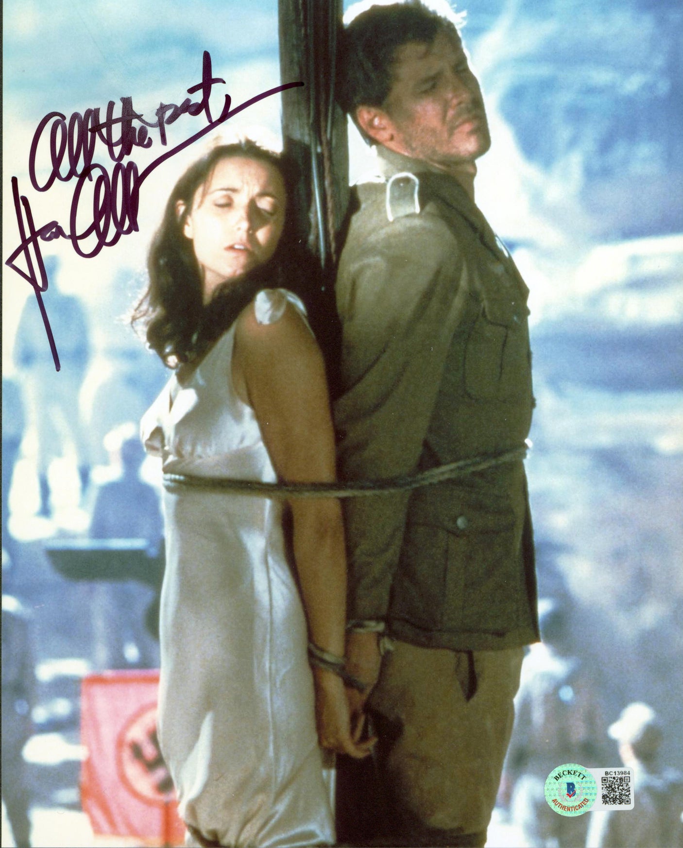 Karen Allen Indiana Jones "All The Best" Signed 8x10 Photo BAS #BC13984