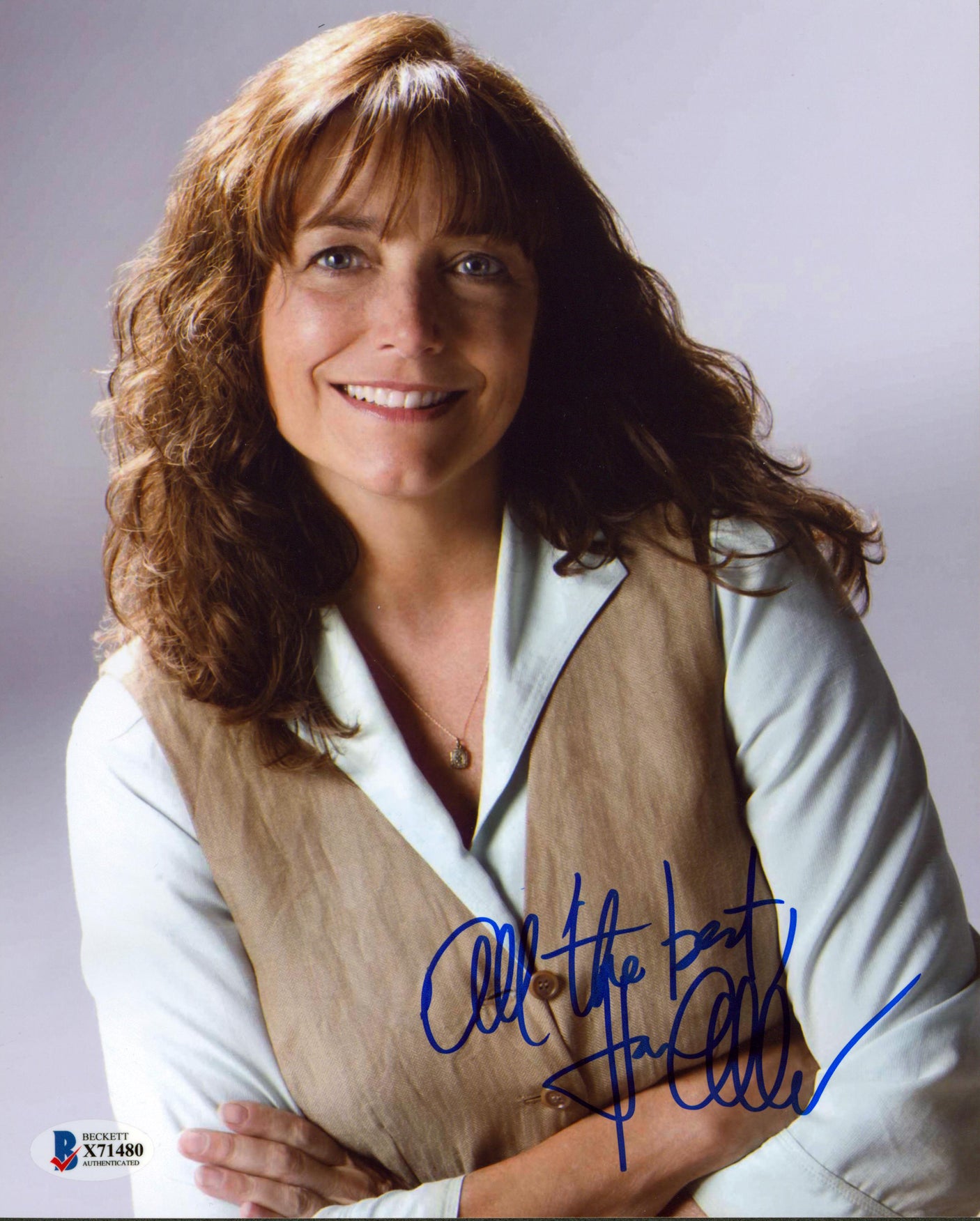 Karen Allen Indiana Jones "All The Best" Authentic Signed 8x10 Photo BAS #X71480
