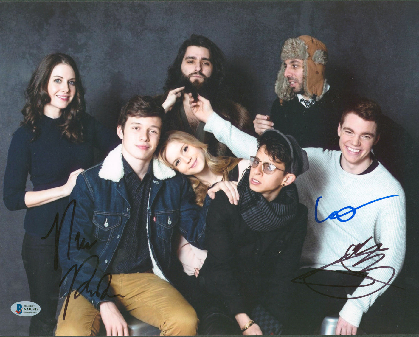 The Kings of Summer (3) Robinson, Basso & Arias Signed 11x14 Photo BAS #AA03919